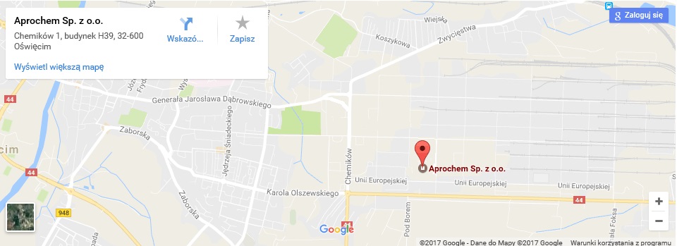 Mapa Aprochem